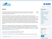Tablet Screenshot of ieee-austria.org